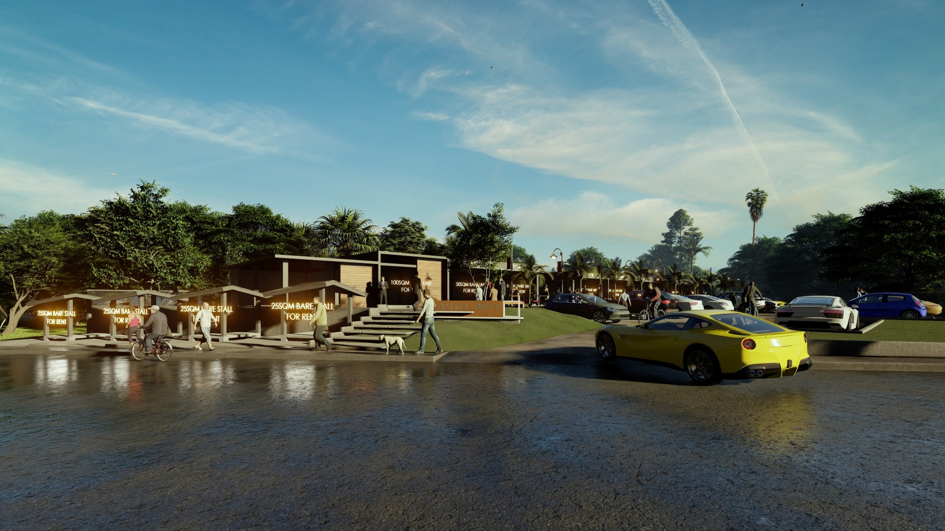 Commercial development study along Balete Drive in Lipa