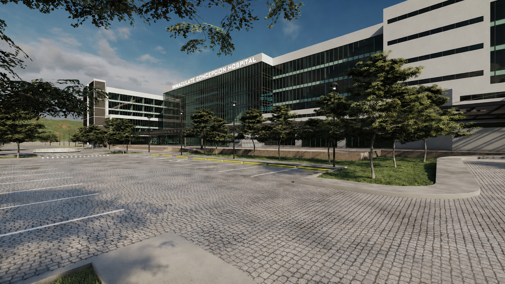 Concept rendering for Immaculate Concepcion Hospital